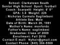Nick Saglimbeni varsity football