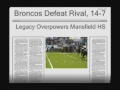 Legacy, TX vs Mansfield, TX