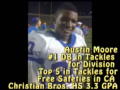 Austin Moore - Christian Brothers, CA 09 Football