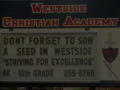 Westside Christian Academy, MI 2009 Football