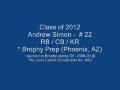 Andrew Simon #22 - Brophy College Prep, AZ