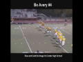 Bo Avery #4 Blue and Gold scrimmage vs Center High