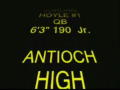 Jordan Hoyle - Antioch, CA 08-09 Football
