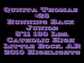 Quinta Thomas 2010 Highlights