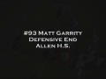 Matt Garrity - Allen, TX 2009 Football