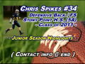 Chris Spikes - Stony Point, TX 2009 Football