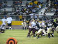 Tolleson, AZ - Eric Ivy runs down a player