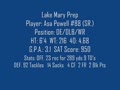 Lake Mary Prep, FL - Asa Powell Highlights