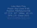 Lake Mary Prep, FL - Ray Lewis III 2010 Highlights