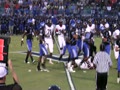 Aaron Thomas OT #71 Pulls for a block