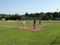 Ryan Foley and team pick off a runner