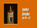 Vacaville, CA - Jaden Grotke #22 / Curtis Goins