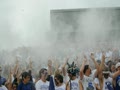 Georgetown, TX Student Section Flour Toss