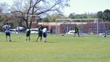 Liam punches in the PK