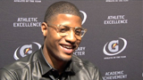 Paul George (Indiana Pacers - All-Star Forward) talks with Mitch Stephens about his high school days and offers advice to Andrew Wiggins.