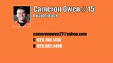 Cameron Owen Highlights 2012