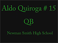 Aldo Quiroga - Smith (Carrollton, TX)