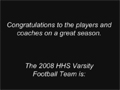 Heritage, CO 2008 Football